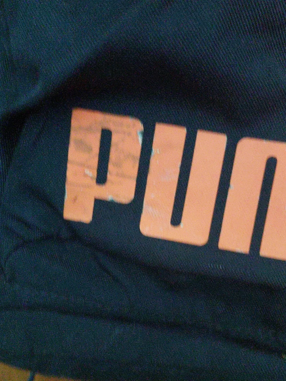 Puma Orange and Black Sport Backpack